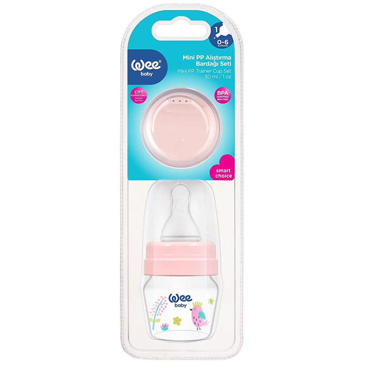 Wee Baby Mini PP Alıştırma Bardağı Seti 30 ml