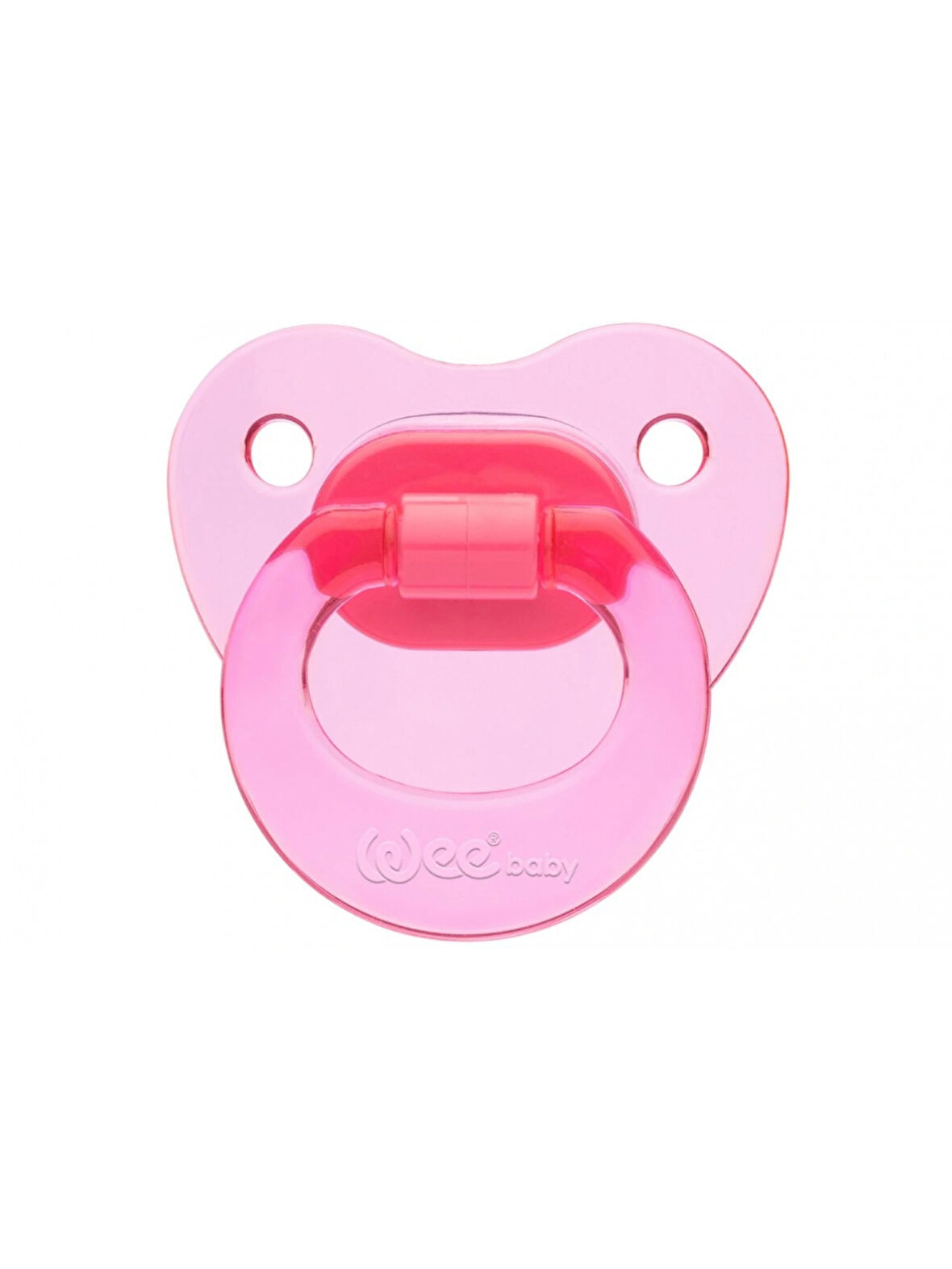 Wee Baby 111 Yalancı Emzik Akide Silikon Damaklı No: 1 - Pembe