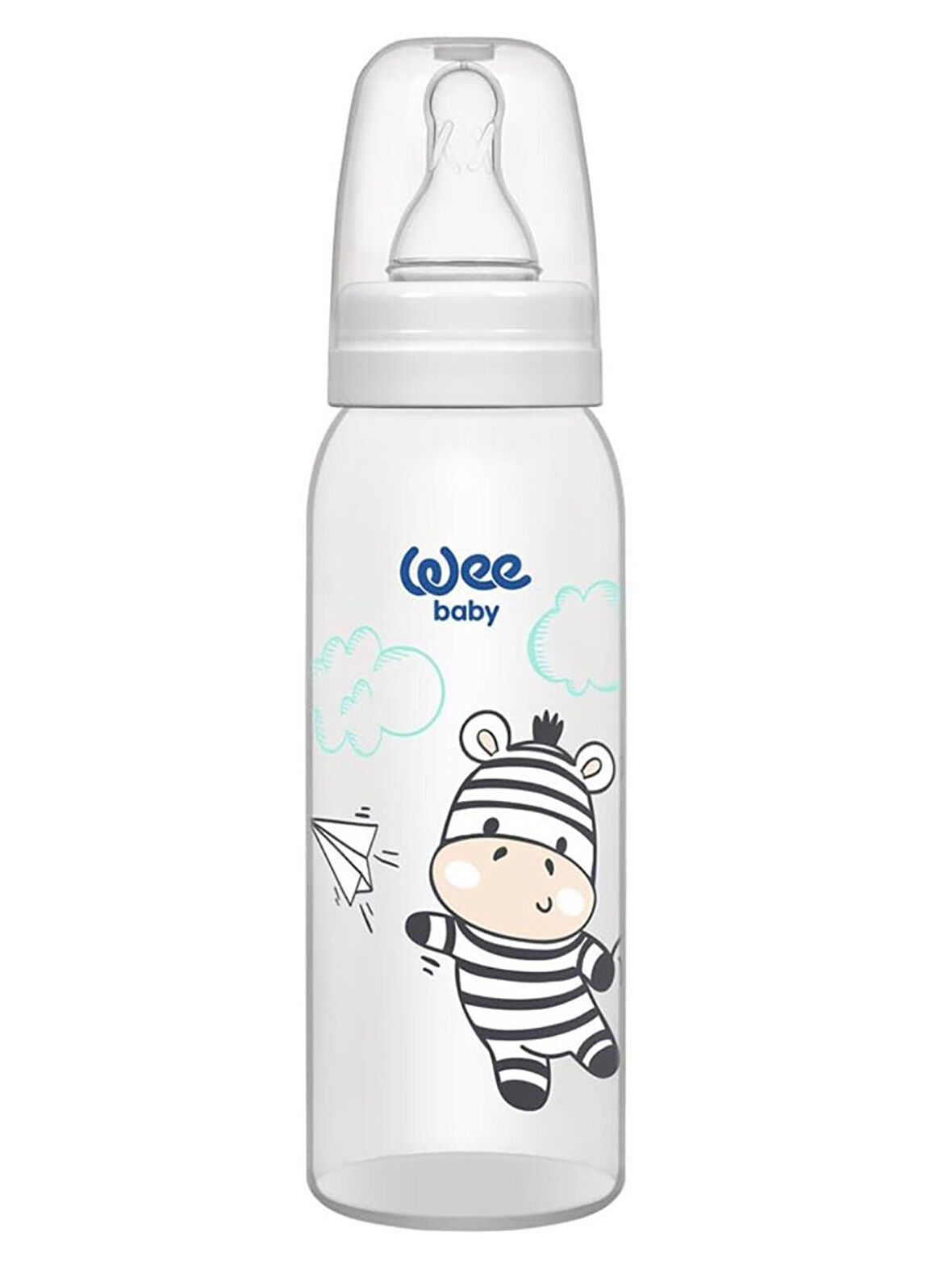 Wee Baby Klasik PP Biberon 250 ml - BEYAZ