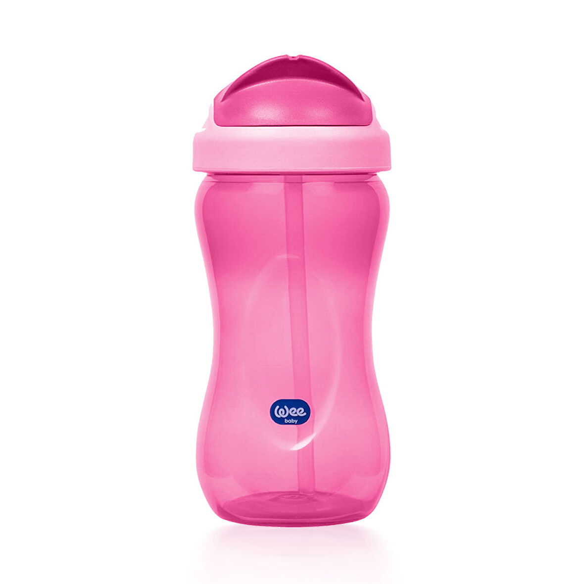 Wee Baby Pipetli Bardak 350 ml - PEMBE