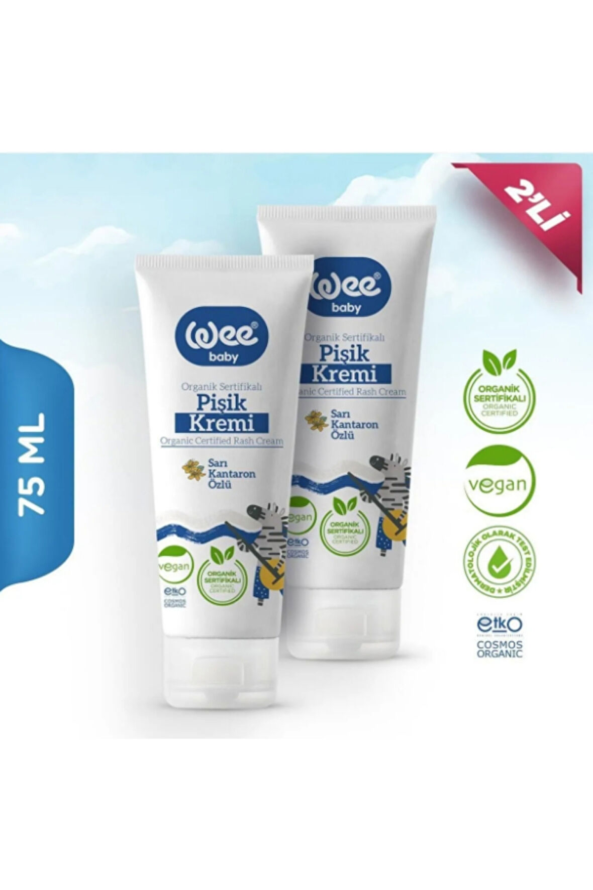 Wee Baby 2'li Pişik Kremi 75 ml