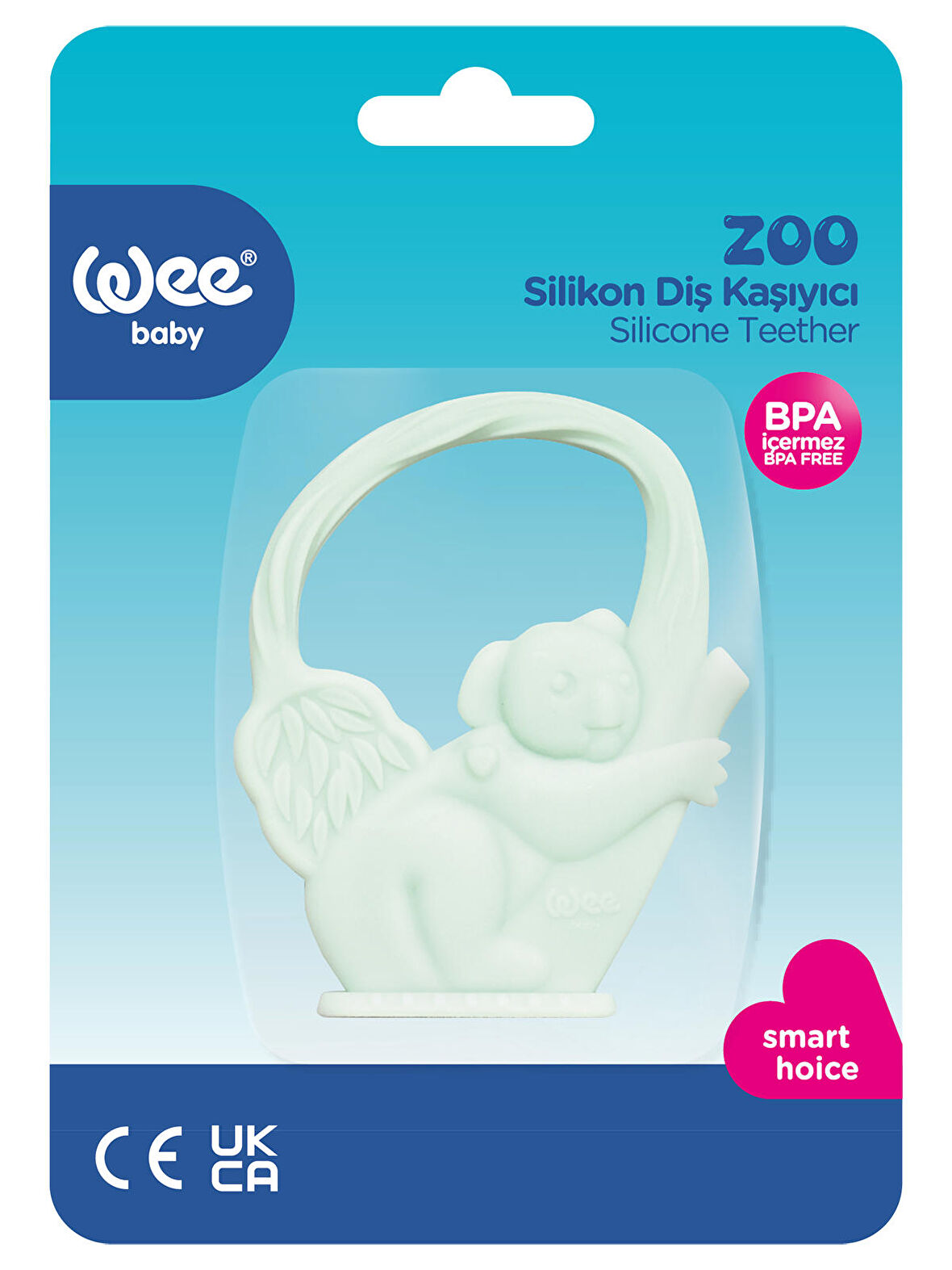 Wee Baby Zoo Diş Kaşıyıcı Yeşil