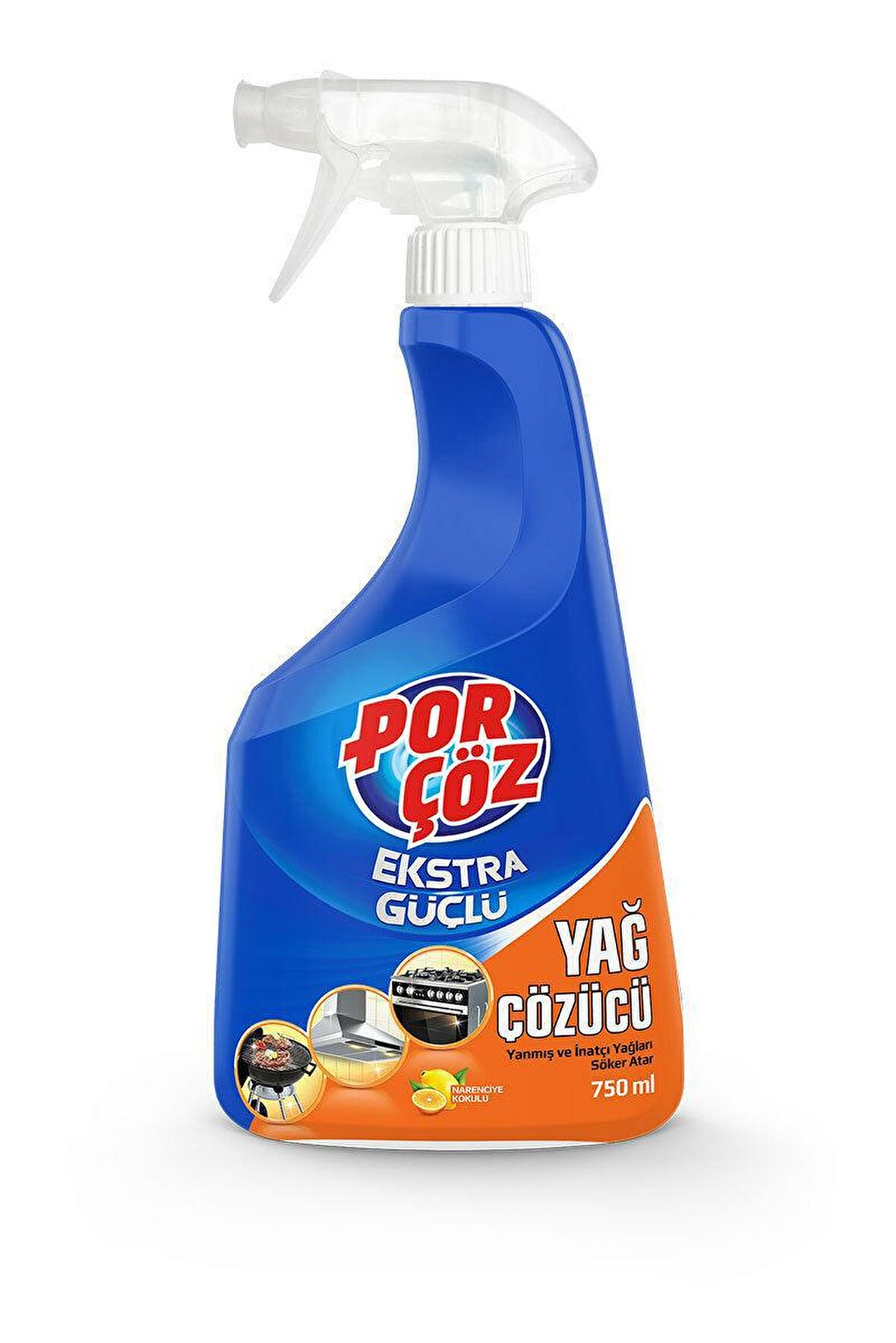 Porçöz Mutfak Yağ Çözücü Sprey 750 ml