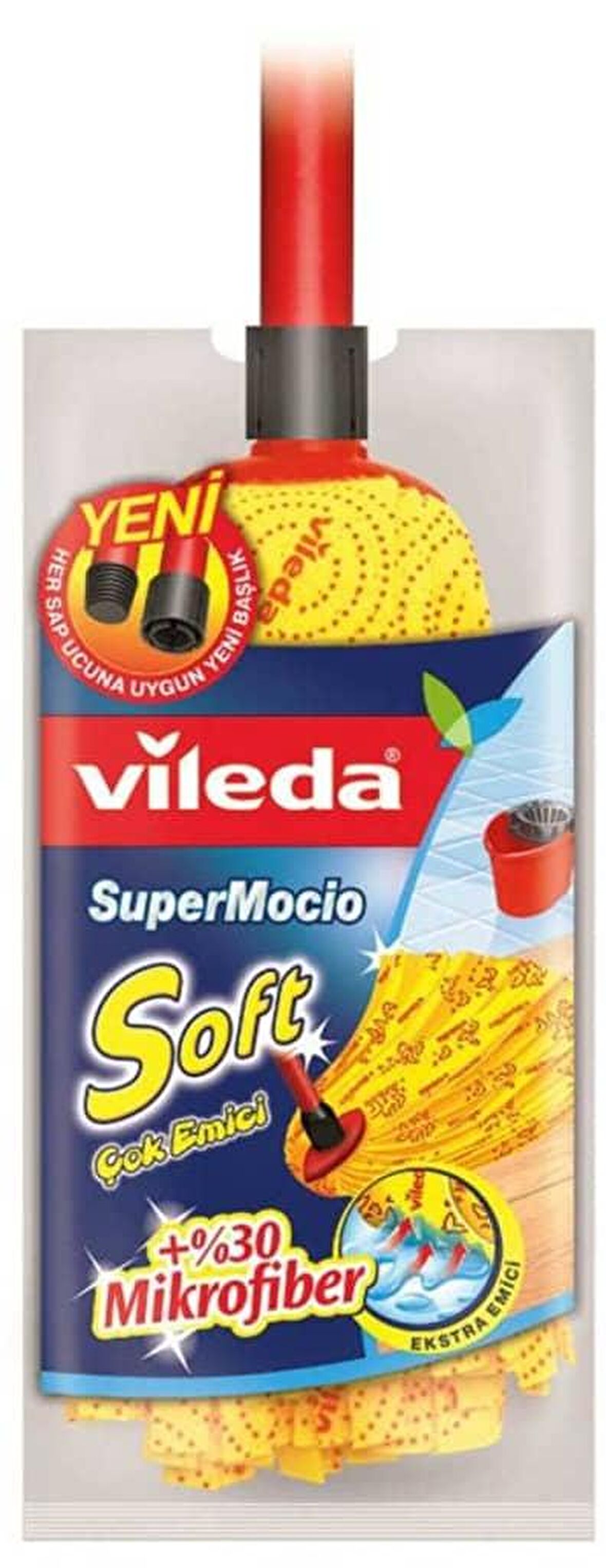 Vileda SuperMocio %30 Mikrofiber Paspas Yedek