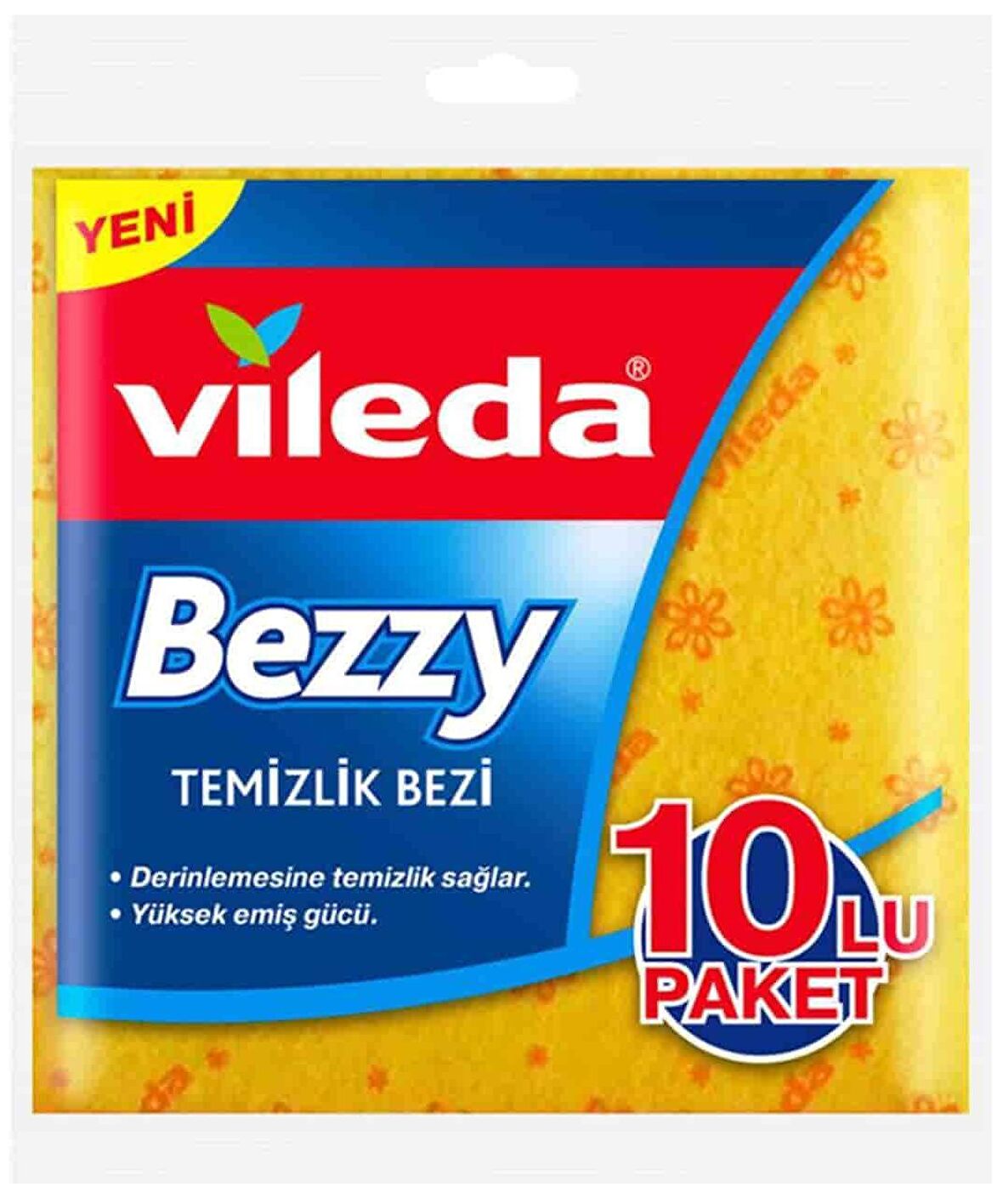 Vileda Bezzy Temizlik Bezi 10'lu