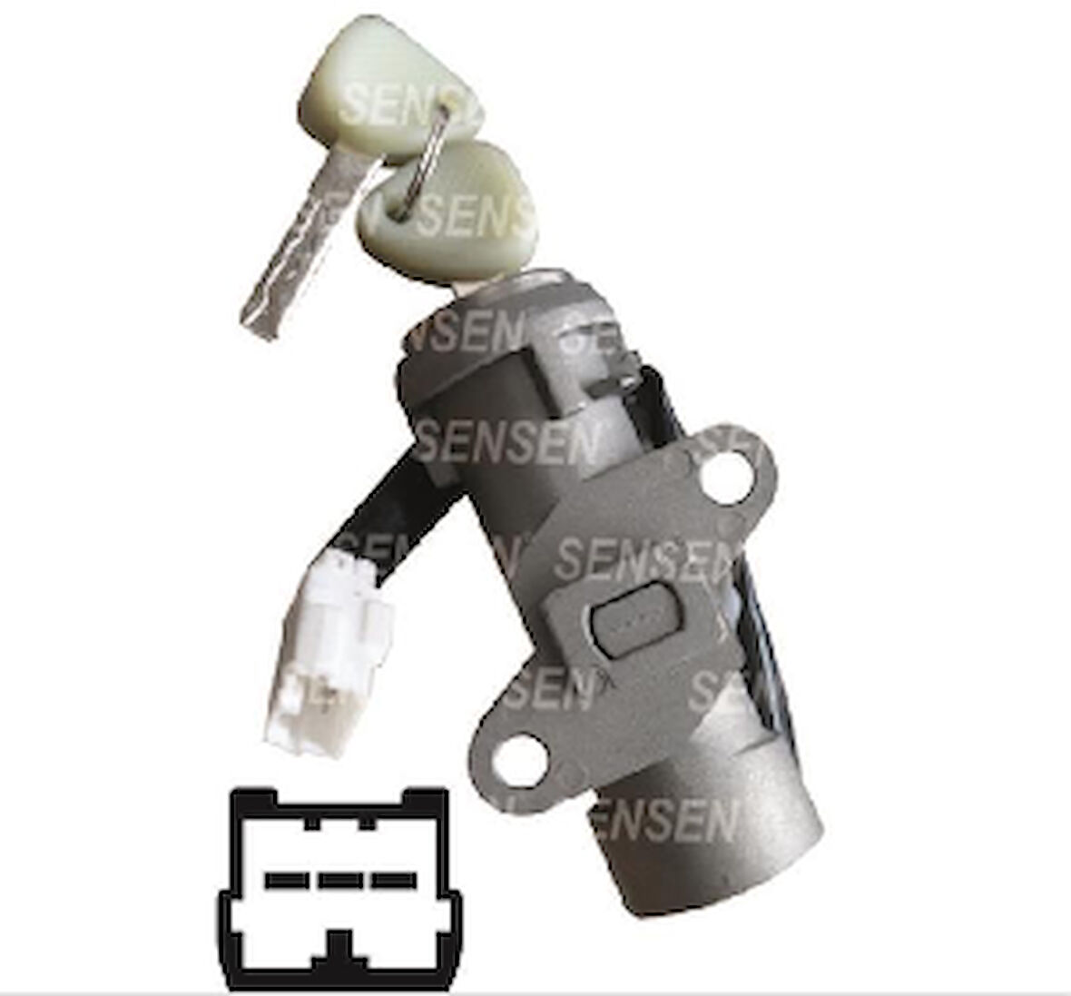 Unıversal Kontak Anahtarı İveco Stralıs 03-2007 3 Pin - Sensen-İv2150