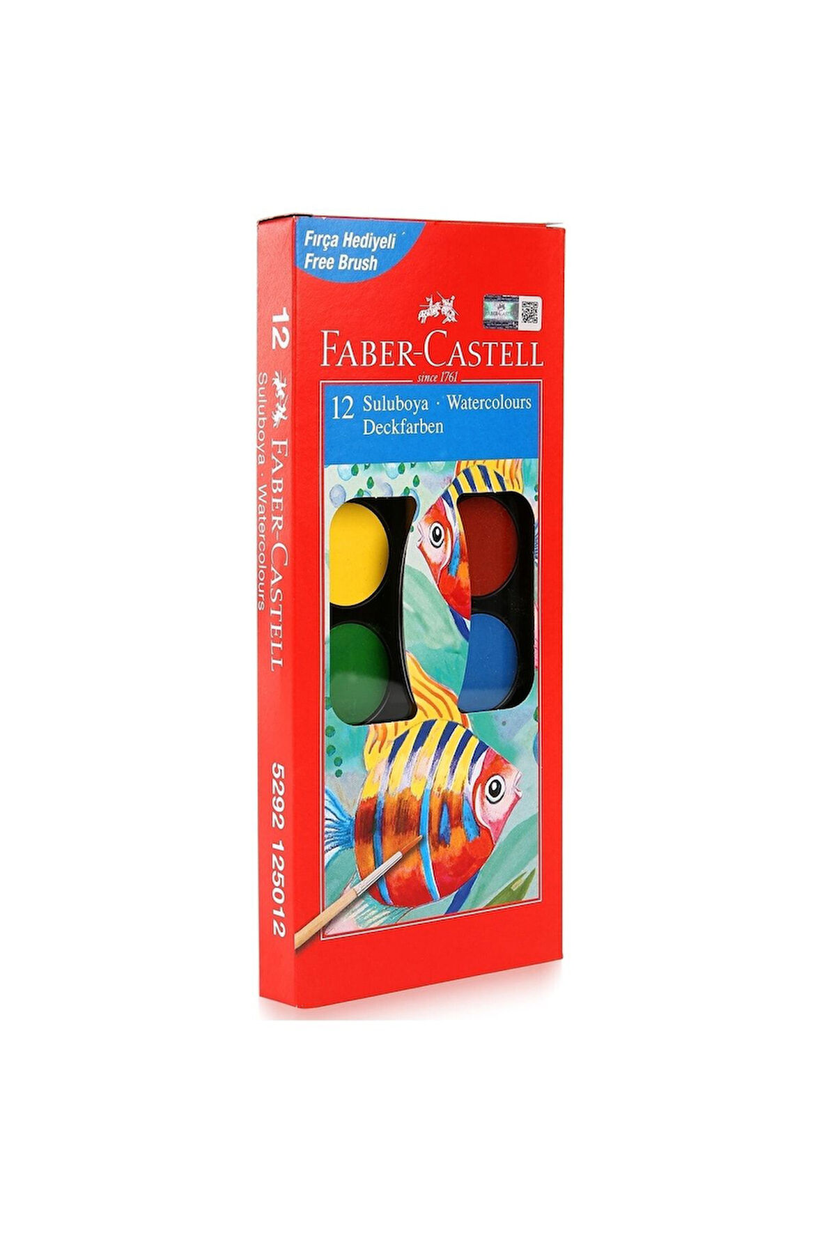 Faber-castell 12 Li Sulu Boya