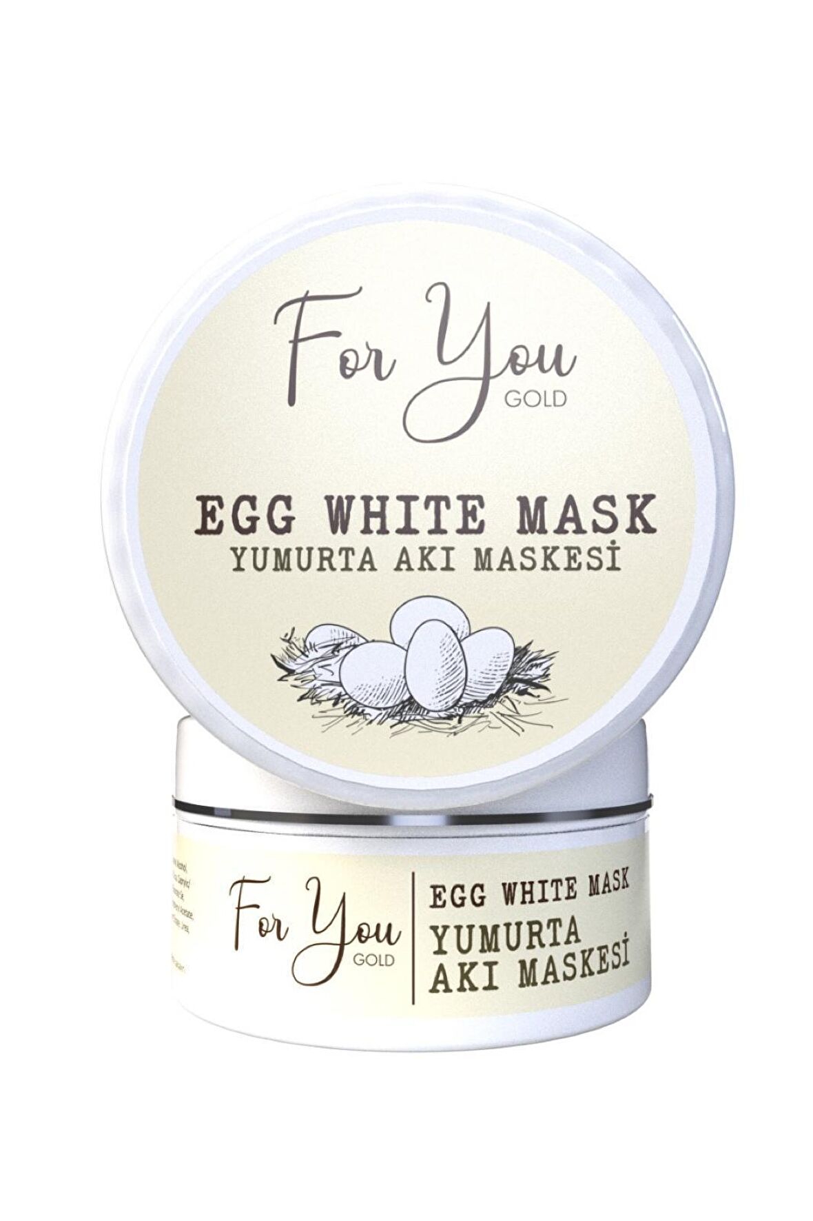 Egg White Pore Gözenek Maskesi - Gözenek Temizleyici, Sıkılaştırıcı Maske