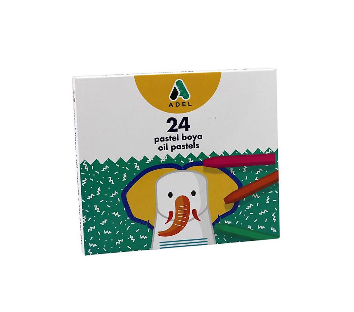 Adel 24 Renk Pastel Boya 867002