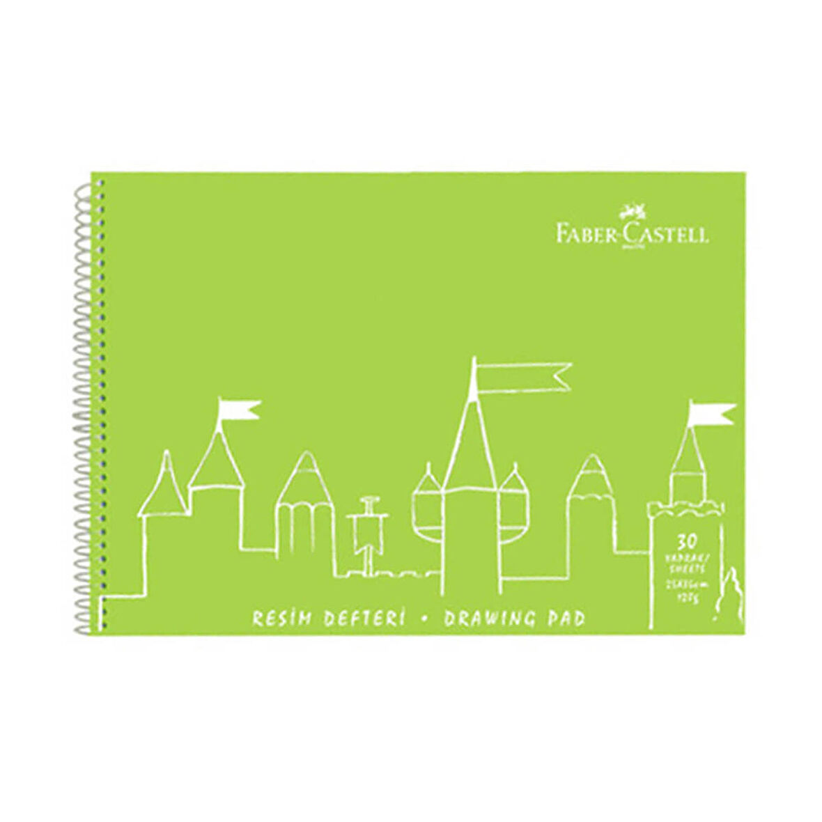 Faber Castell PP Kapak Resim Defteri 25x35 cm 400036