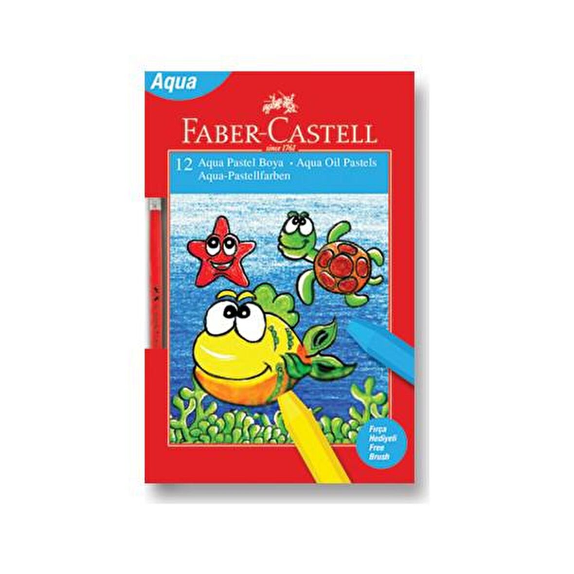 Faber-Castell Aqua Pastel Boya 12 Renk