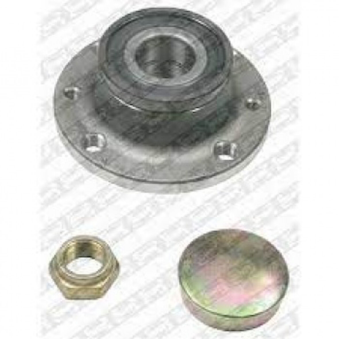 Fiat Arka Porya - (baf-0040 B)  Abs`lı Rulmanlı - Snr Xtgb40490p