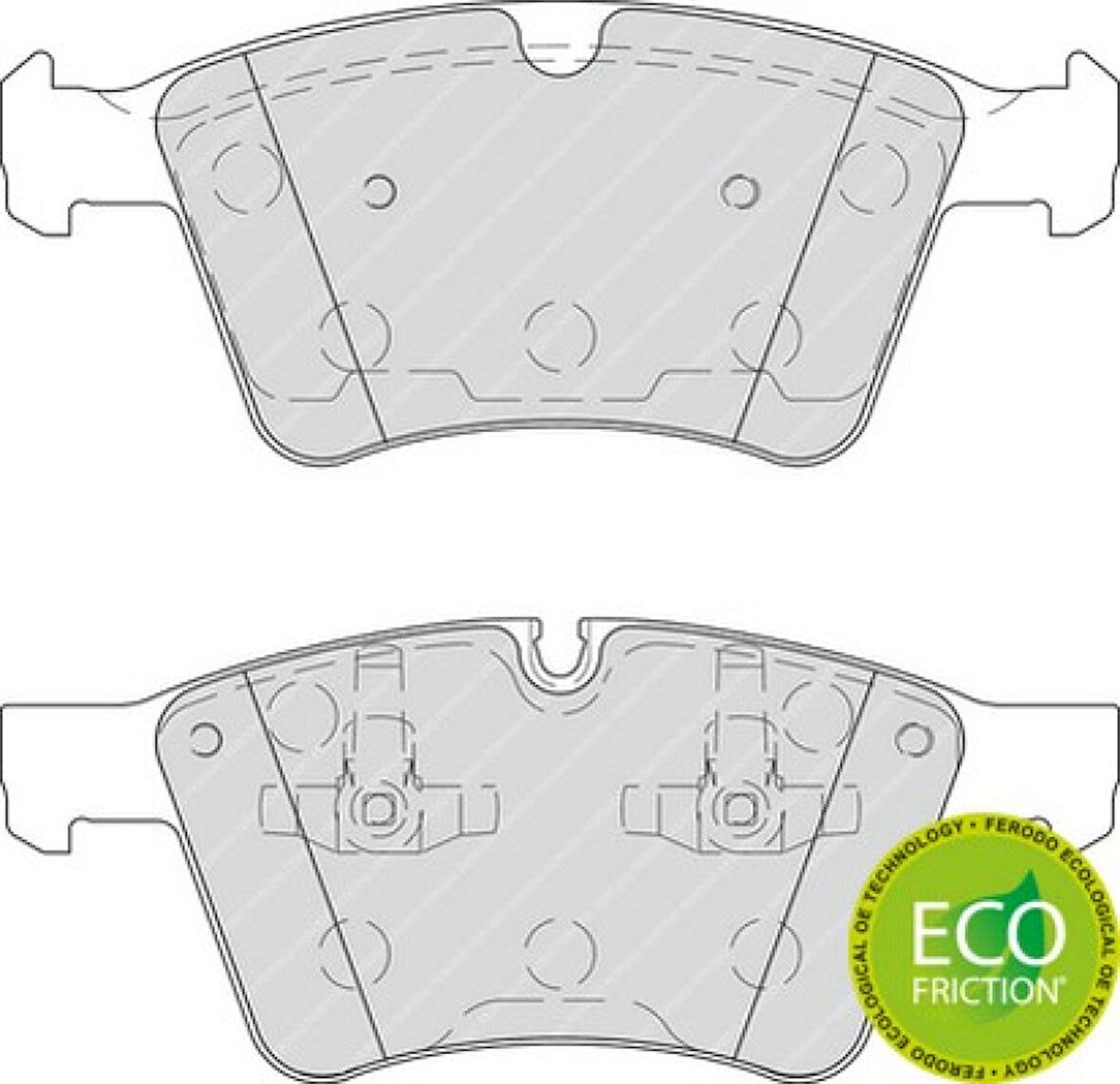 Mercedes Fren Balatası Ön - Gl Serisi - Frd Fdb4189