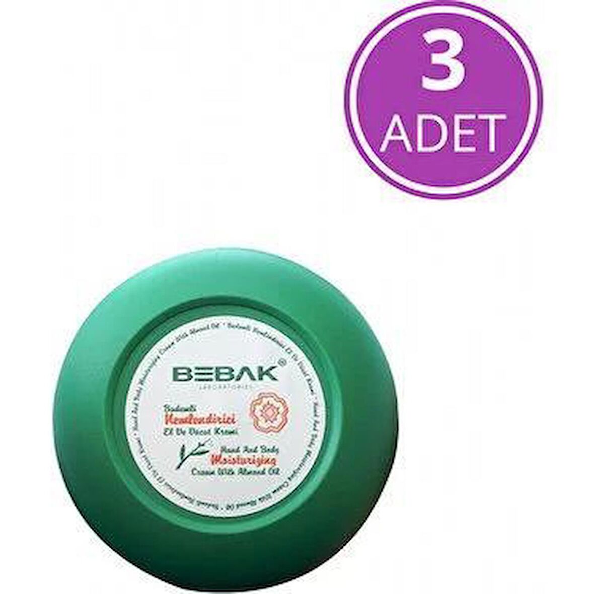 BEBAK NEMLENDİRICİ EL VE VÜCUT KREMİ BADEM 200 ML