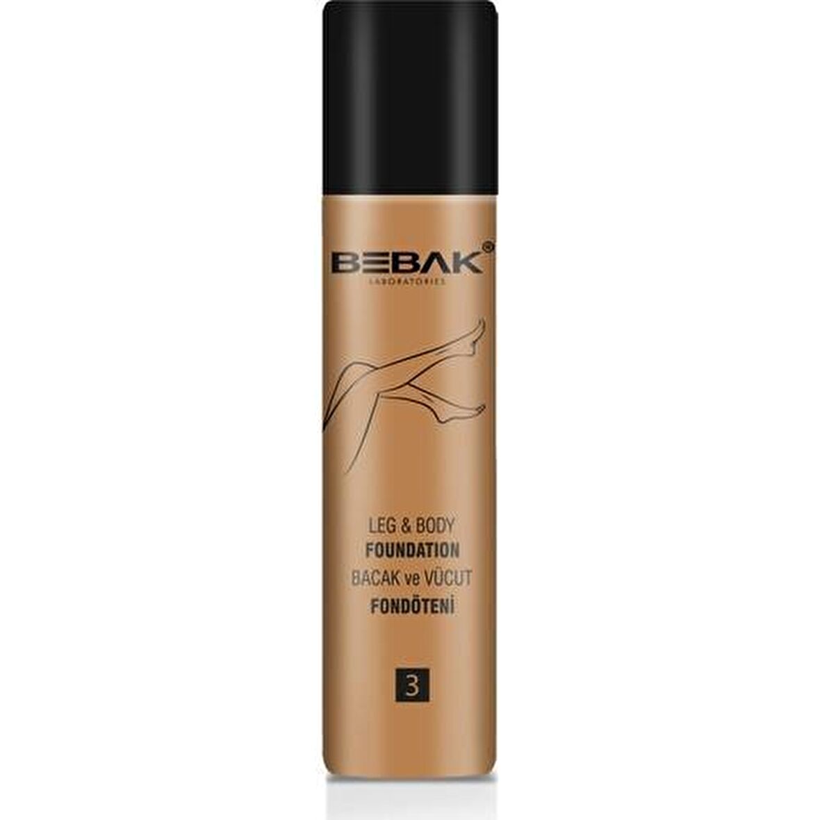 Bebak Bacak Fondöteni No3 Tan 75ML