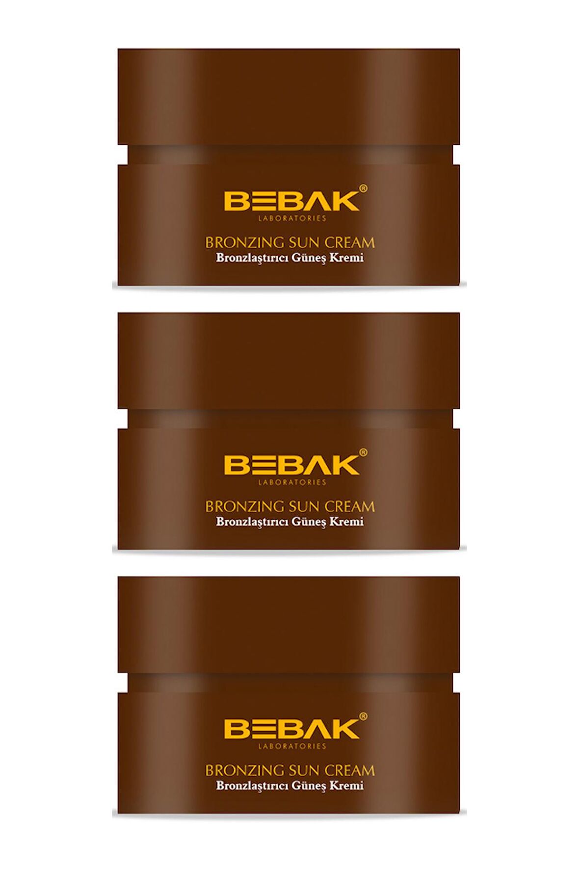 Bebak Kakao Özlü Bronzlaştırıcı Güneş Kremi 100 Ml 0 Spf 3 Adet