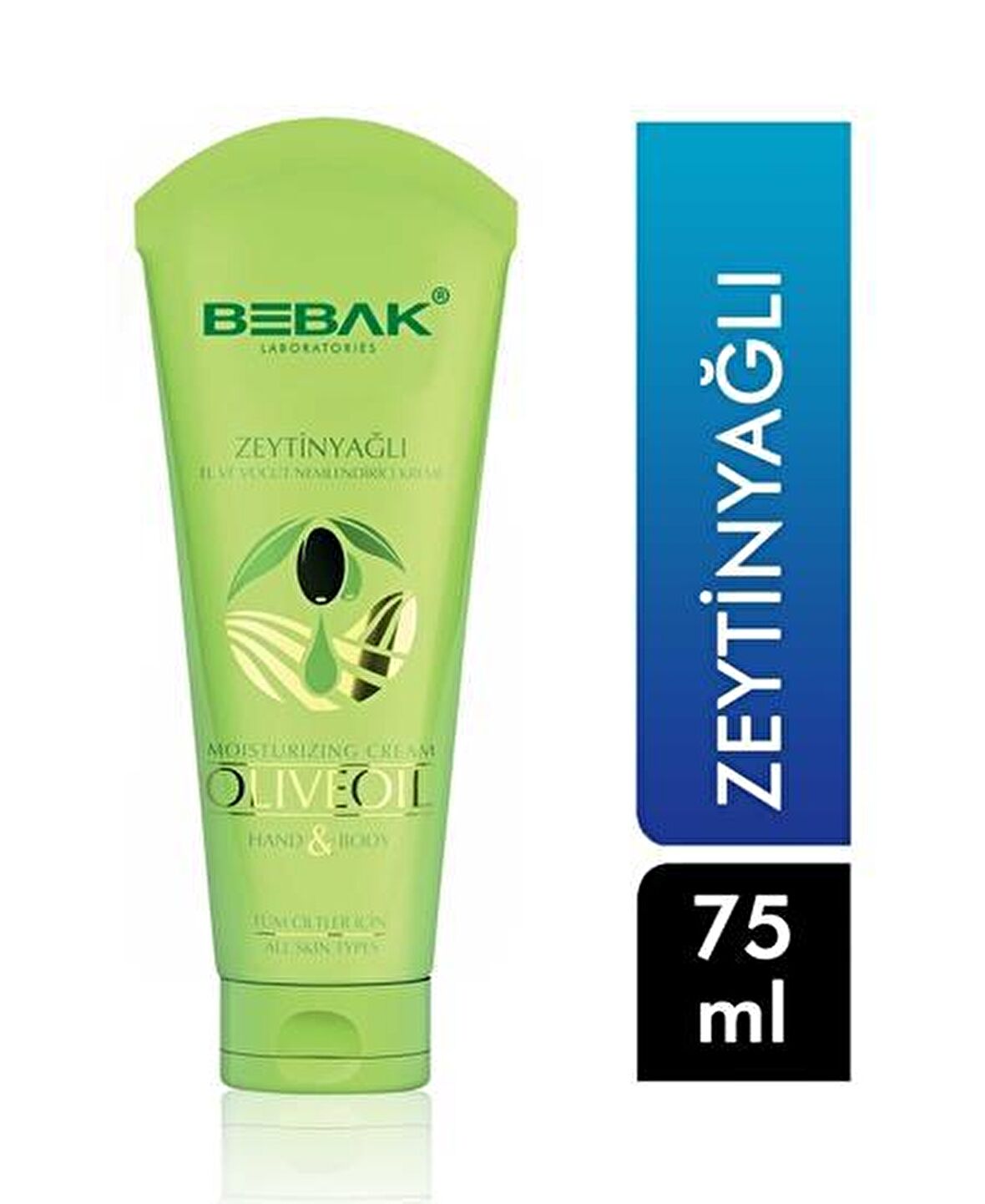 Bebak Zeytinyağlı El ve Vücut Nemlendirici Kremi 75mL
