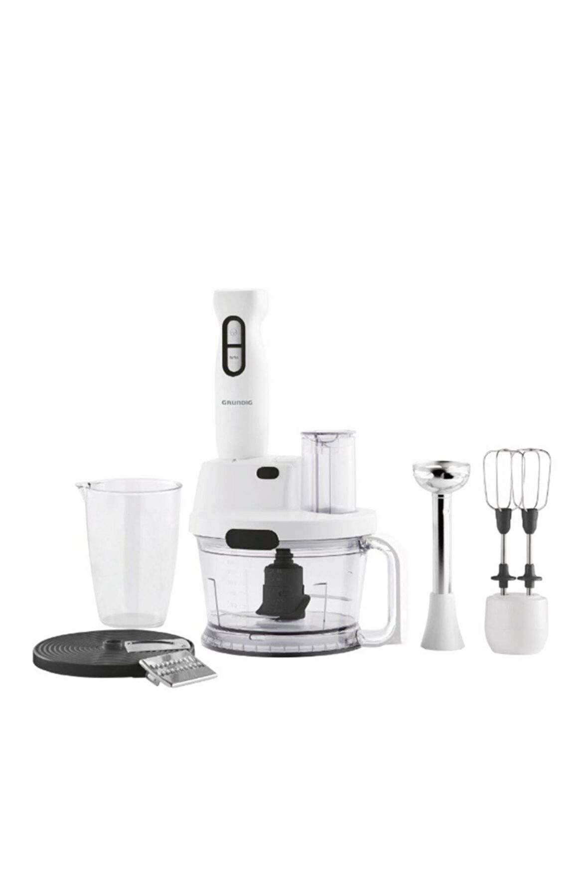 Grundig Beyaz Bl 4781 Rendeli 700 Watt El Blender Seti