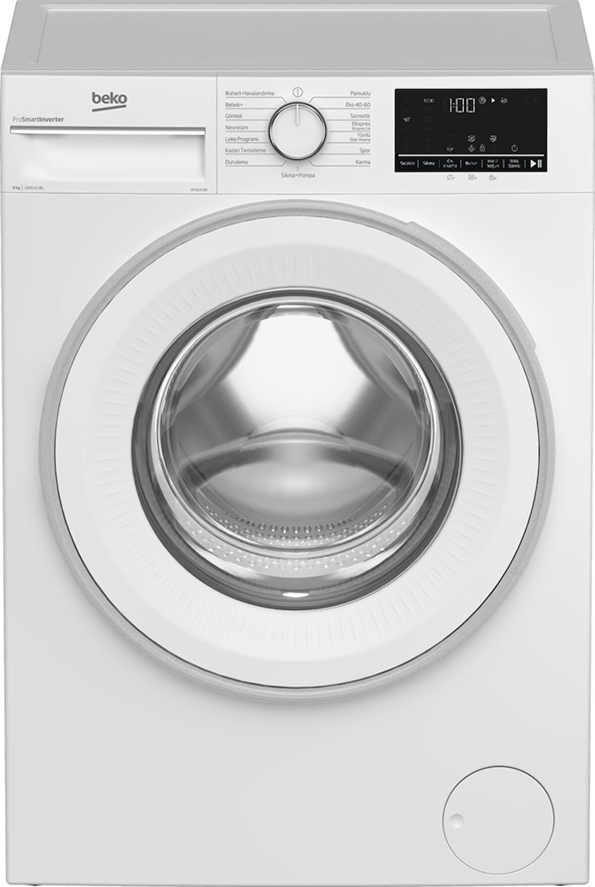 Beko CM 9101 BB 1000 Devir 9 kg Çamaşır Makinesi