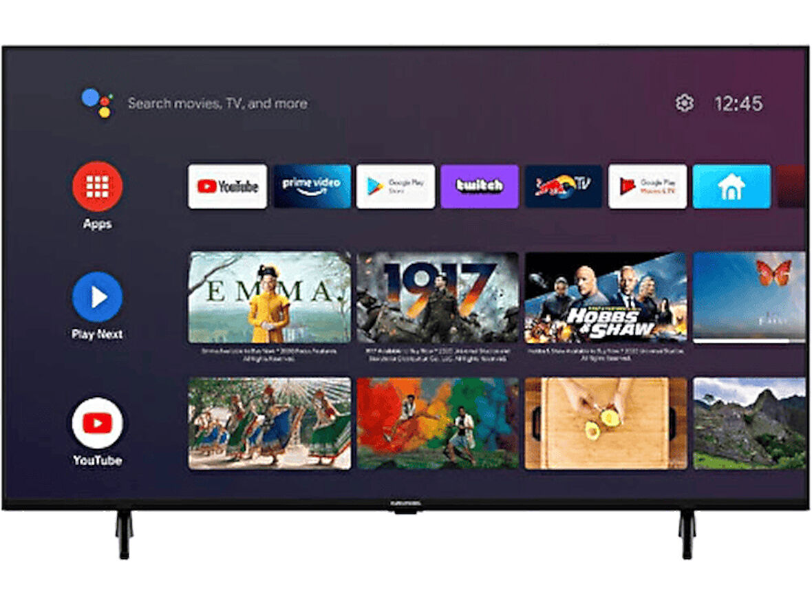 GRUNDIG 75 GHU 7505 B 75 inç 189 Ekran Uydu Alıcılı Android Smart 4K Ultra HD LED TV Siyah