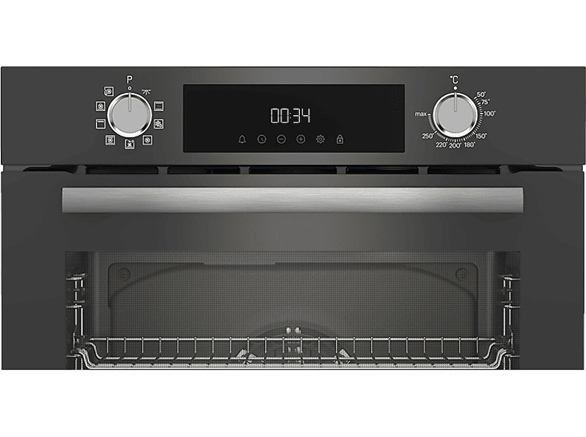 GRUNDIG GEBM 12302 ZG 72l Ankastre Fırın Gri