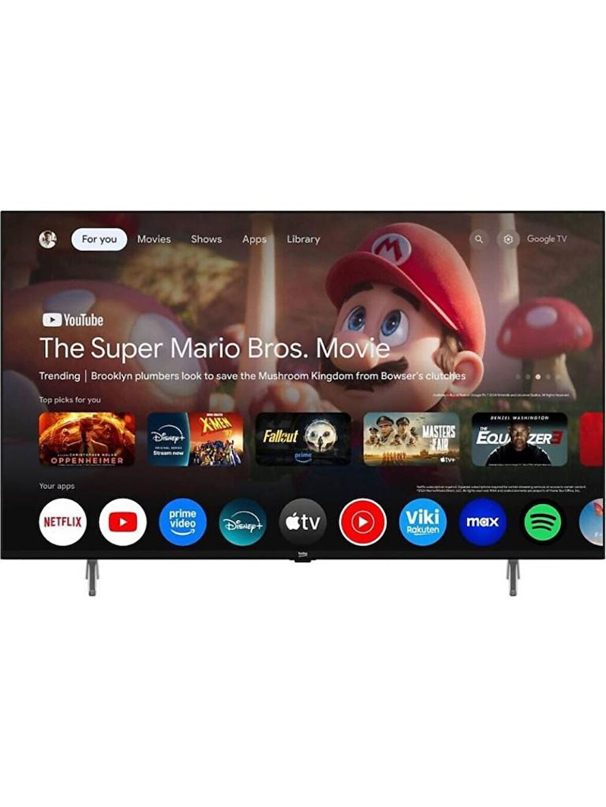 Beko B55 E 795 B 4K Ultra HD 55" 140 Ekran Uydu Alıcılı Google Smart LED TV