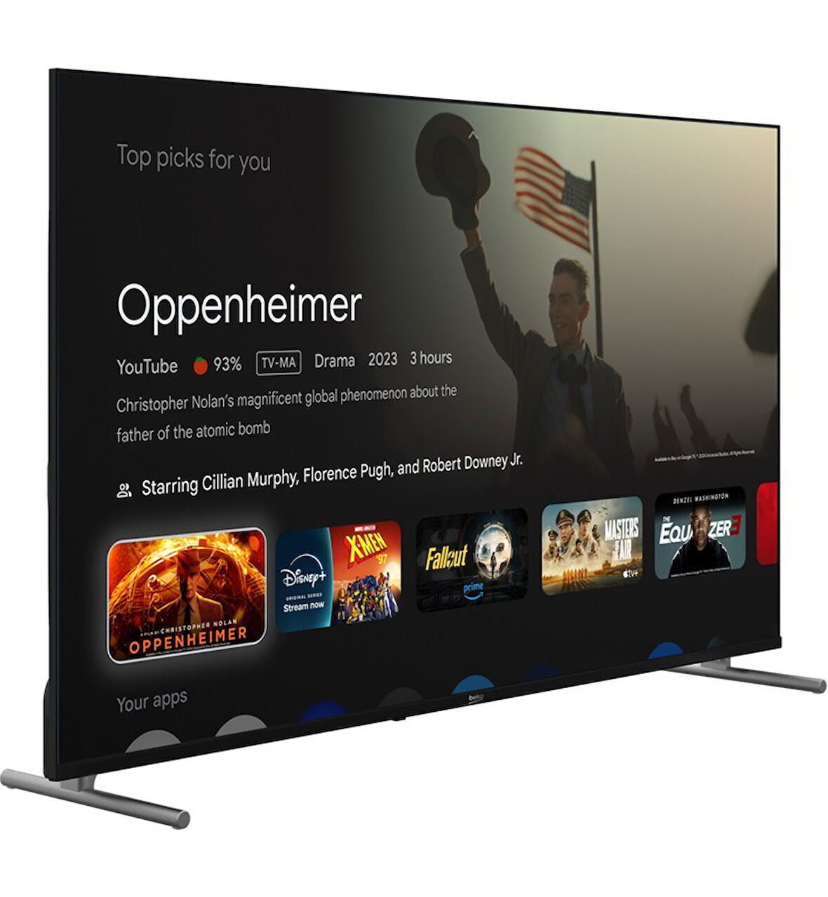 Crystal 7 B 765 C 65" 165 Ekran Uydu Alıcılı 4K Ultra HD Google Smart LED TV