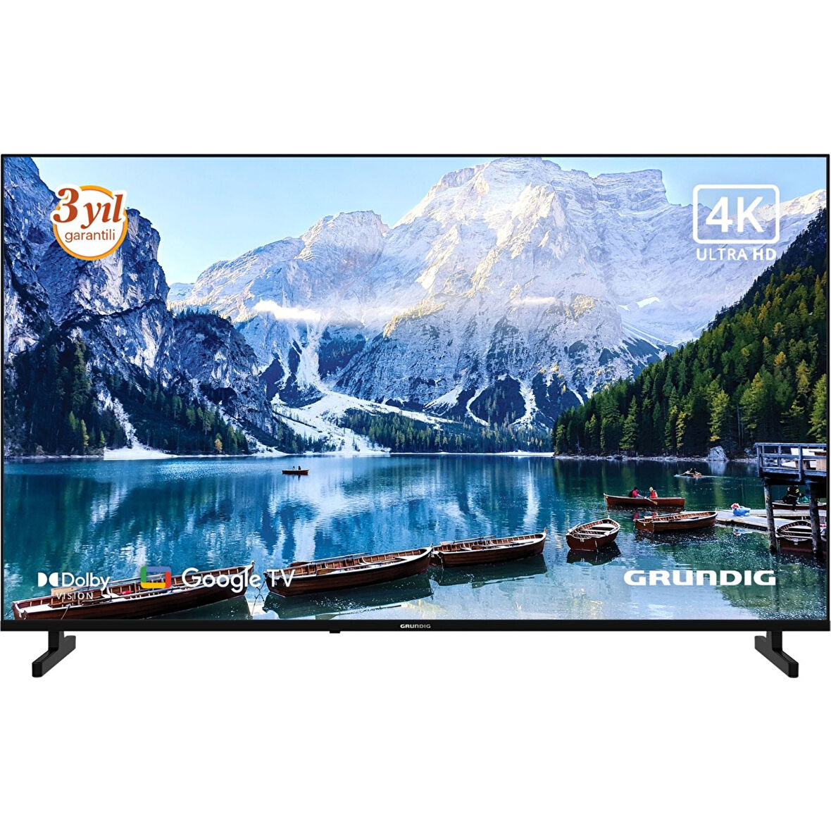 Grundig 50 GKU 700 50'' 127 Ekran Uydu Alıcılı 4K Ultra HD Smart Google TV