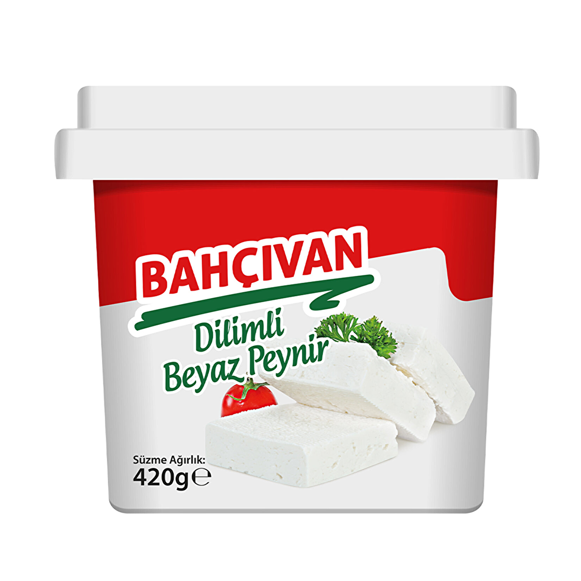 Bahçıvan Dilimli Beyaz Peynir 420 Gr