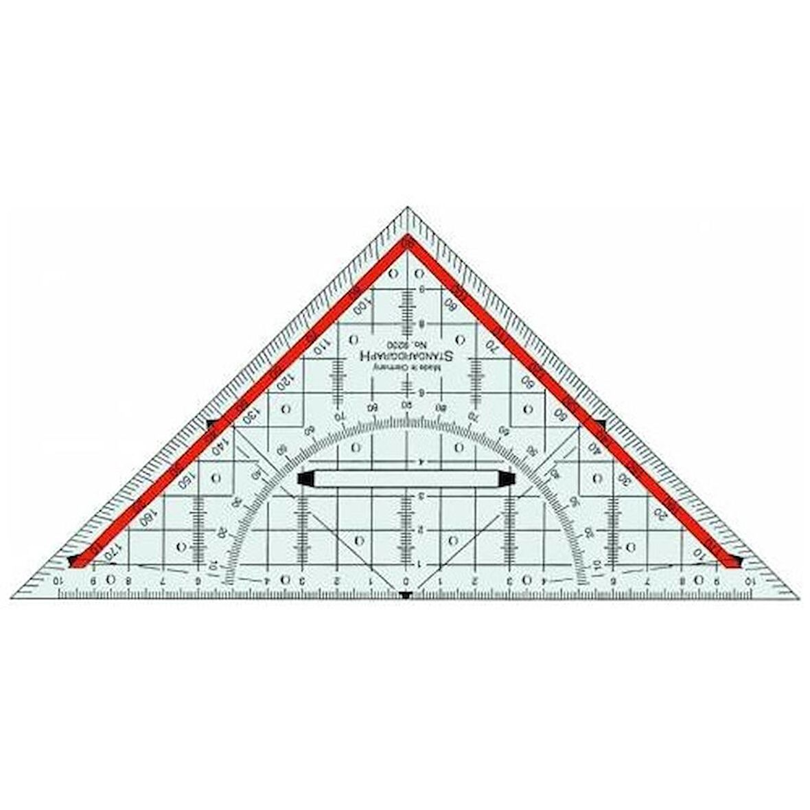 Ark Geodirect Üçgen Gönye Cetvel 32 cm x 45 Kod:082