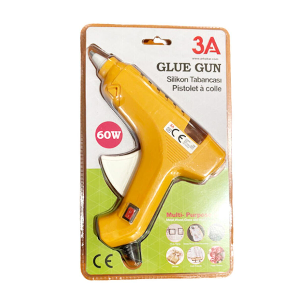 3A Sıcak Silikon Tabancası 60W Kod:796