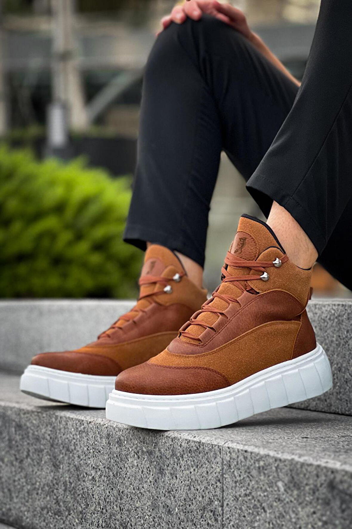 Pabucmarketi Erkek Bot Yüksek Taban Taba