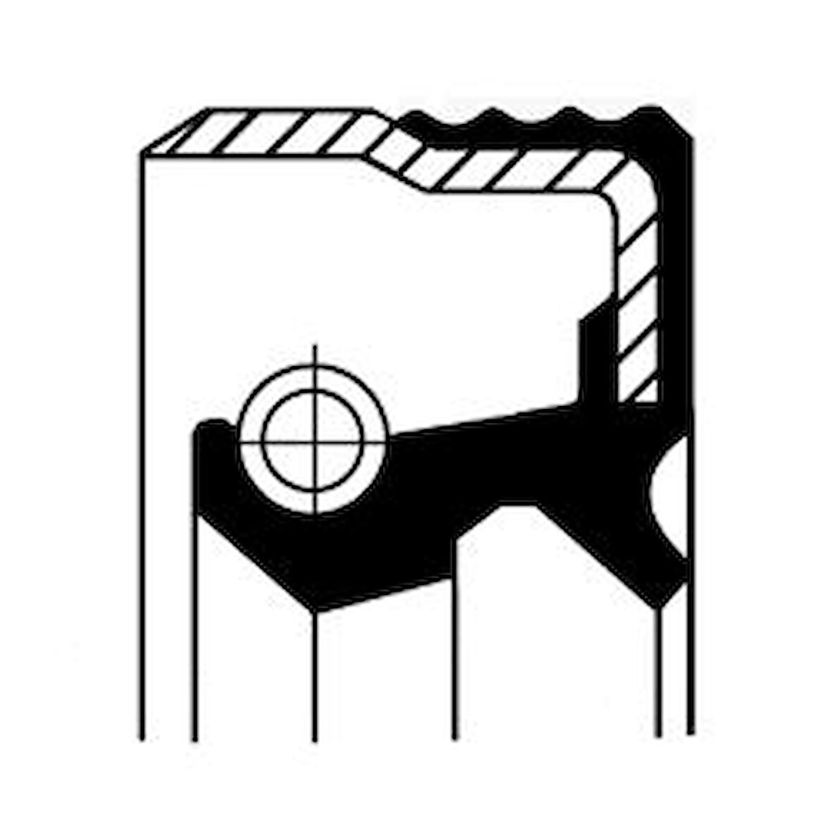 İveco Truck (12012049b) Yag Kecesi. Diferansıyel B1baud5slx7 180.0x 200.0x 12.0 72nbr İveco - Corteco 82012049