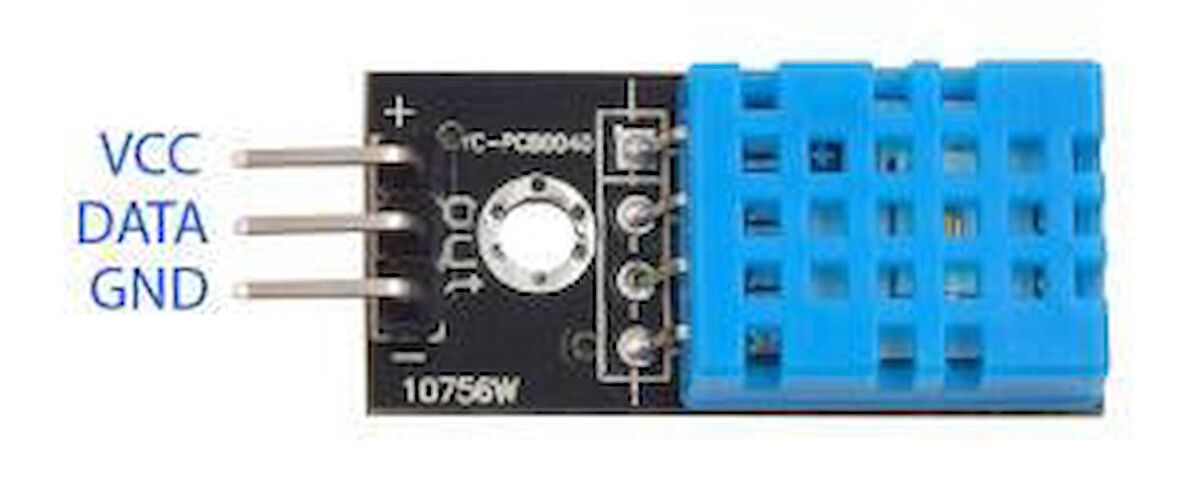 DHT11 Nem Ve Isı Sensörü Kartı - DHT11 Humidity Sensor Module