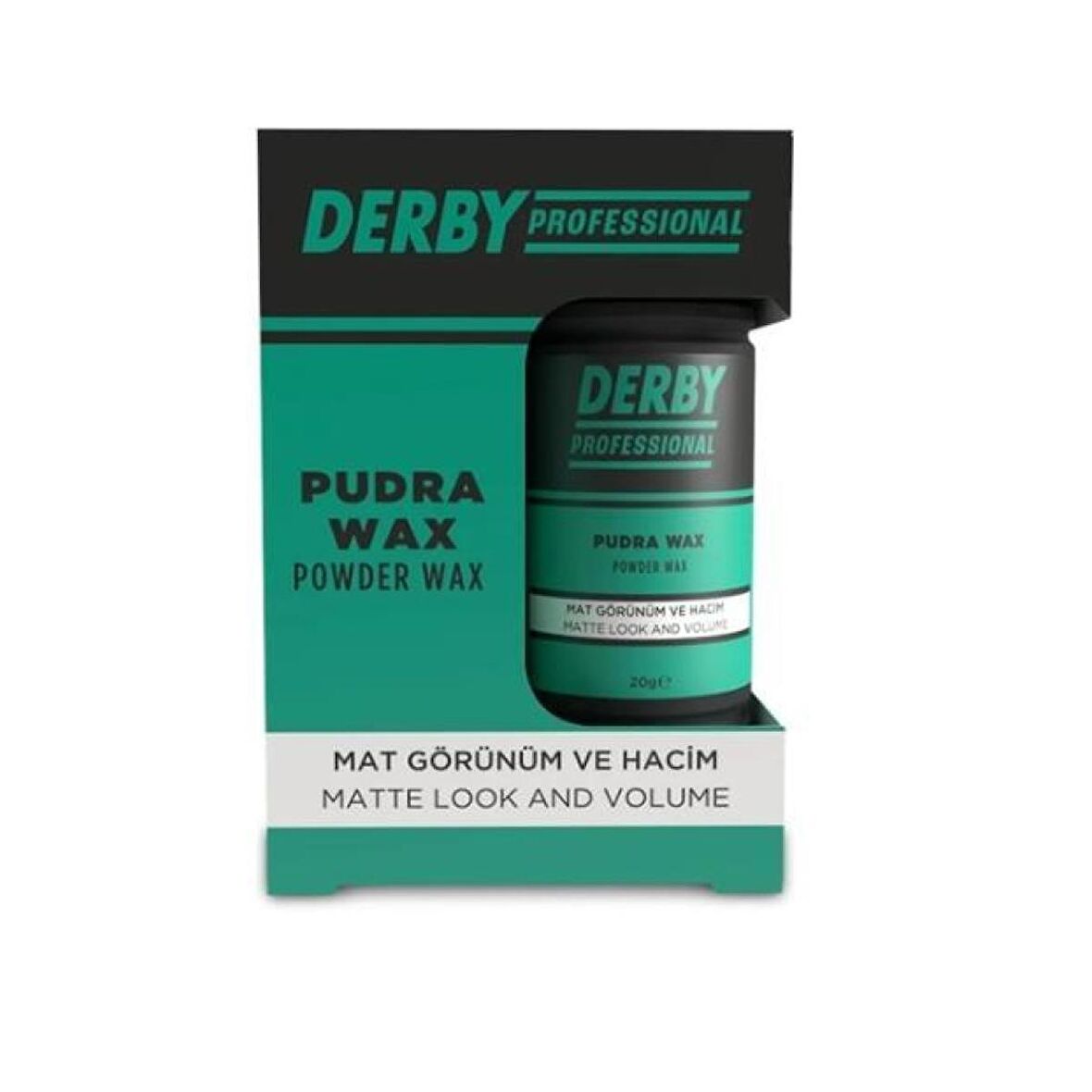 Derby Professional Pudra Wax Mat Görünüm Ve Hacim 20G