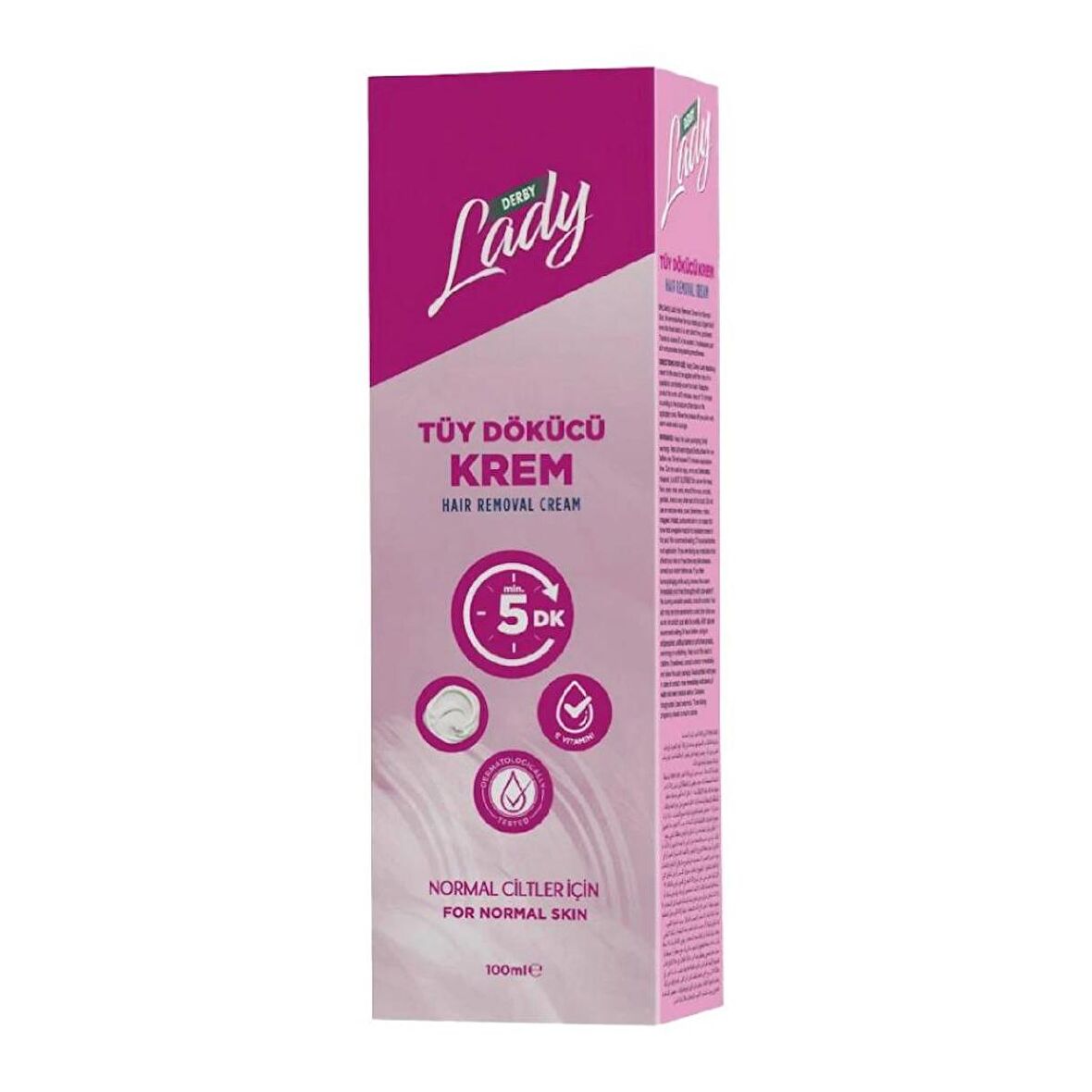 Derby Lady Tüy Dökücü Krem Normal 100 Ml