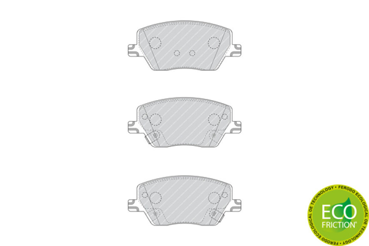 Fiat Fren Balatası Ön - Fren Balatası Ön - Frd Fdb4799w