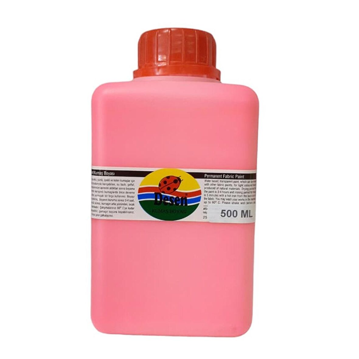 Kumaş Boyası 500ml Fosforlu Pembe