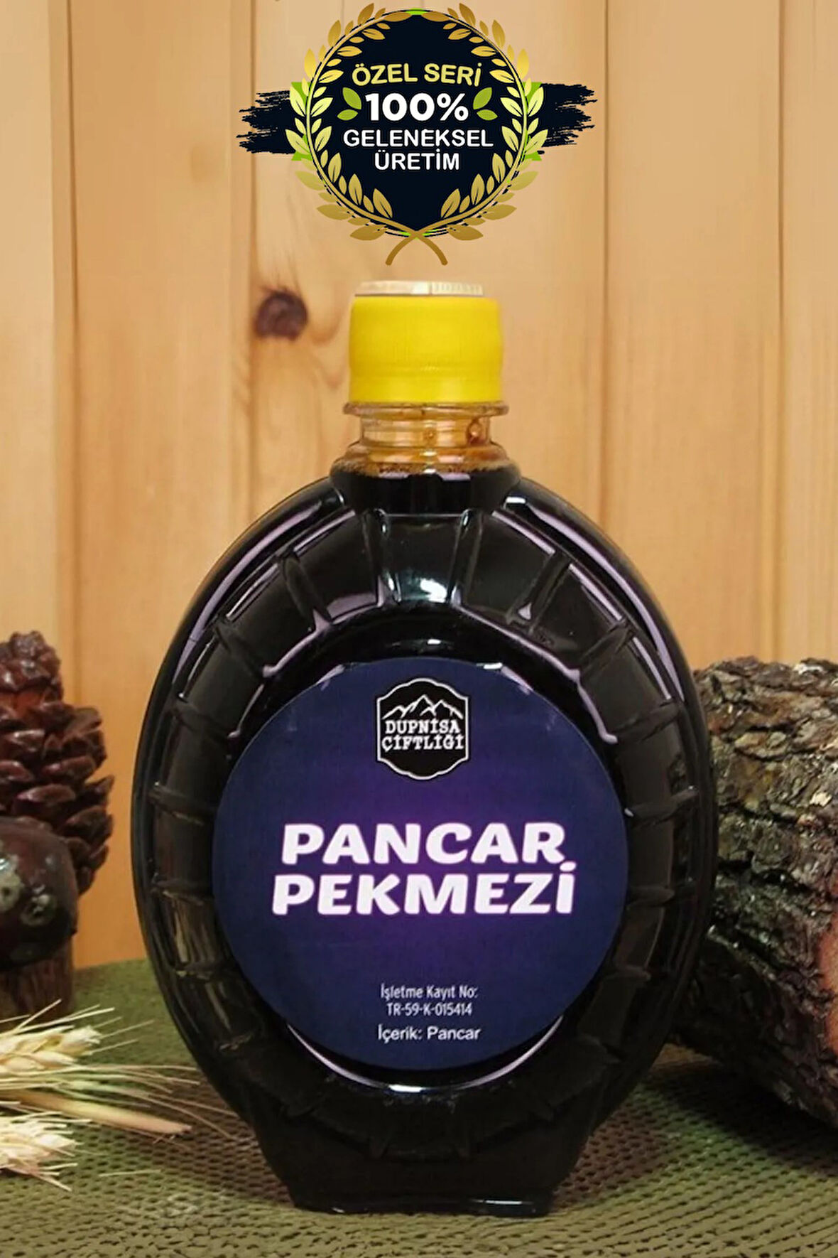 Doğal Katkısız Pancar Pekmezi 1 KG