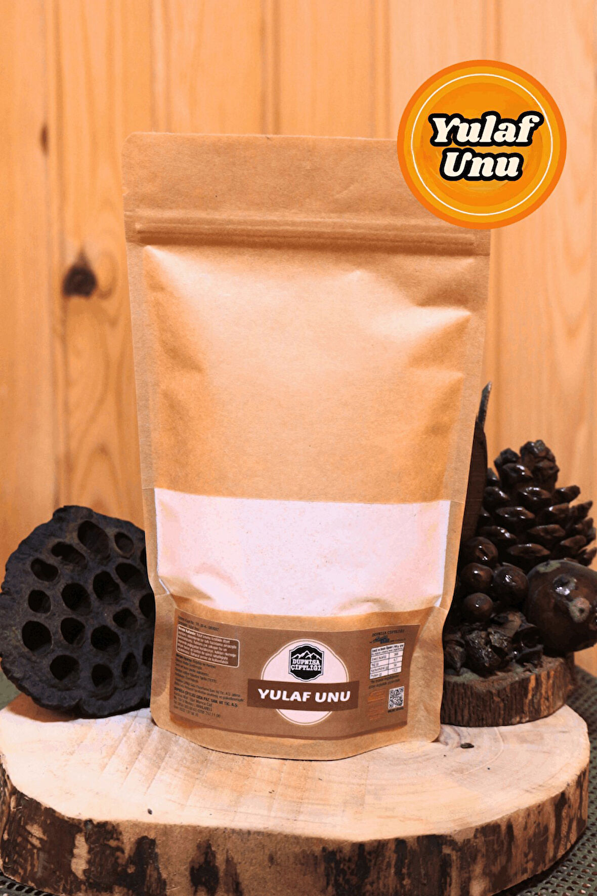 Organik Yulaf Unu 2'Lİ SET 250g