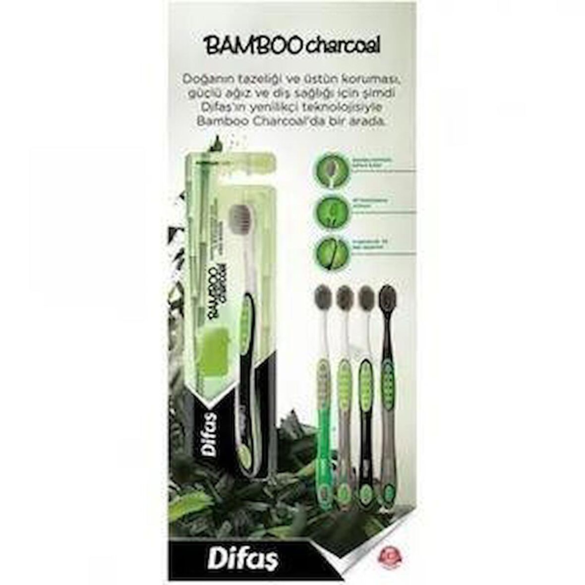 DİFAŞ DİŞ FIRÇASI PROCLİNİC BAMBOO CHORCOAL