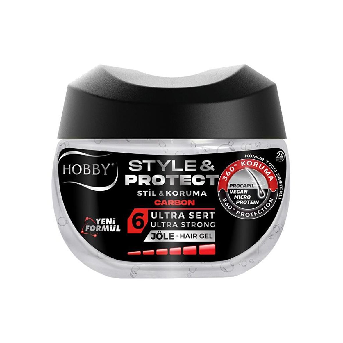 Hobby Style & Protect Carbon 360° Koruma 6 Ultra Sert Jöle 400ml