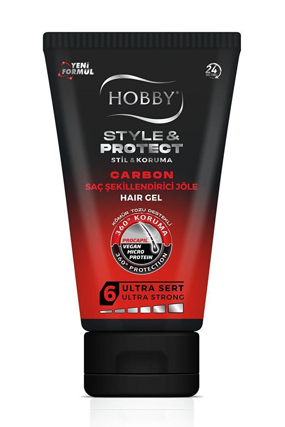 Hobby Saç Jölesi Style Protect Carbon Ultra Sert 150 Ml