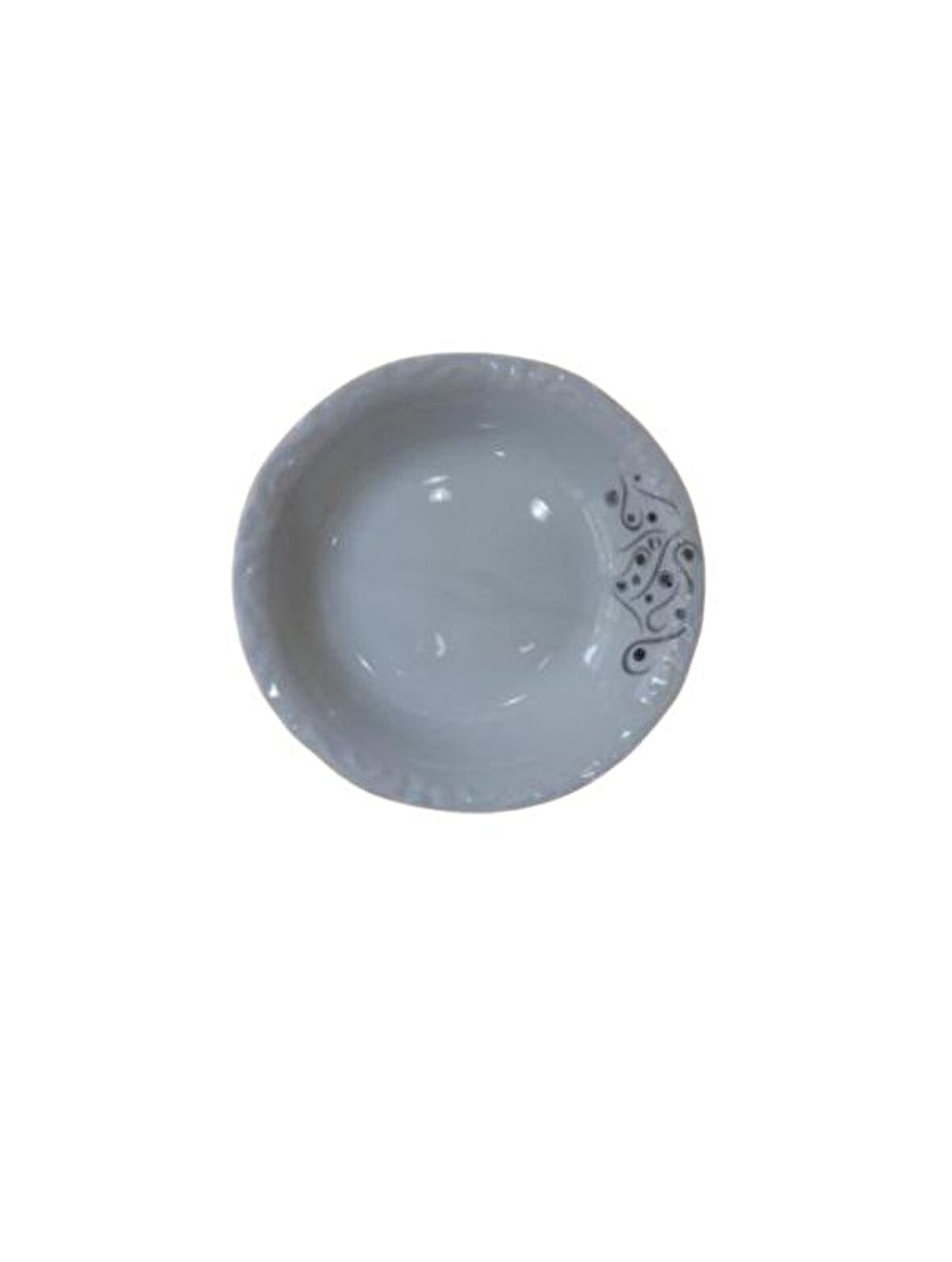 Porland POR 194517 Desenli Yemek Tabak 17 cm 6 lı