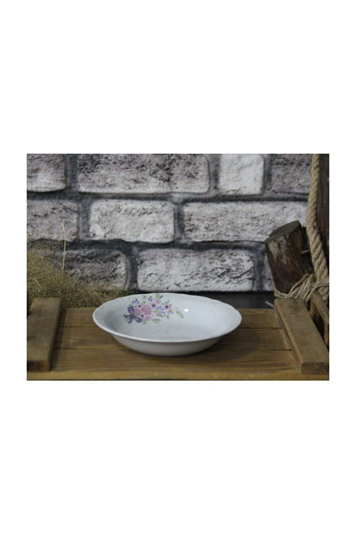 Buket 20 Cm Çukur Tabak 6'lı