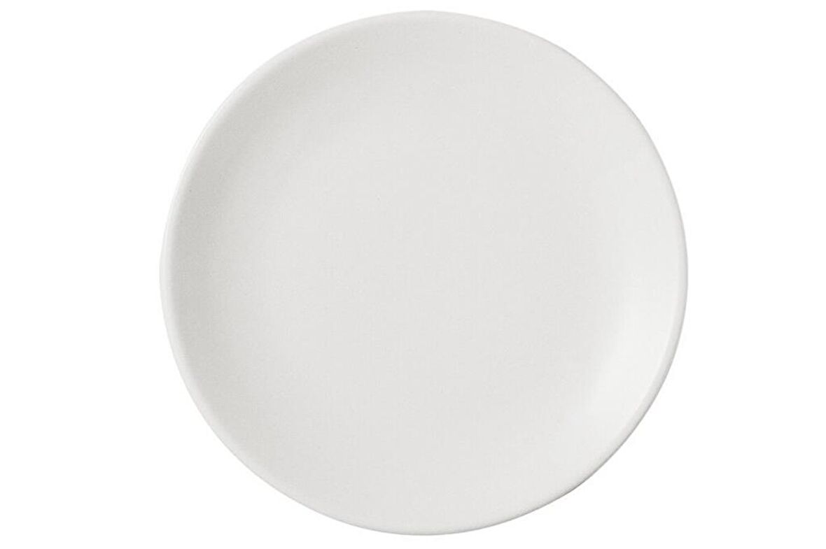 Porland Lebon 12 Beyaz Kalın Düz Tabak 28cm