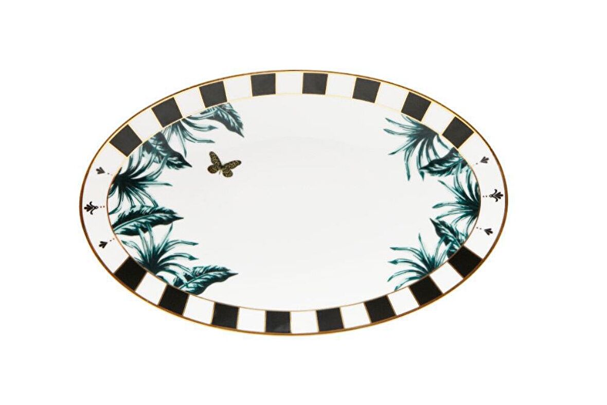 Porland Palms Kayık Tabak 32cm