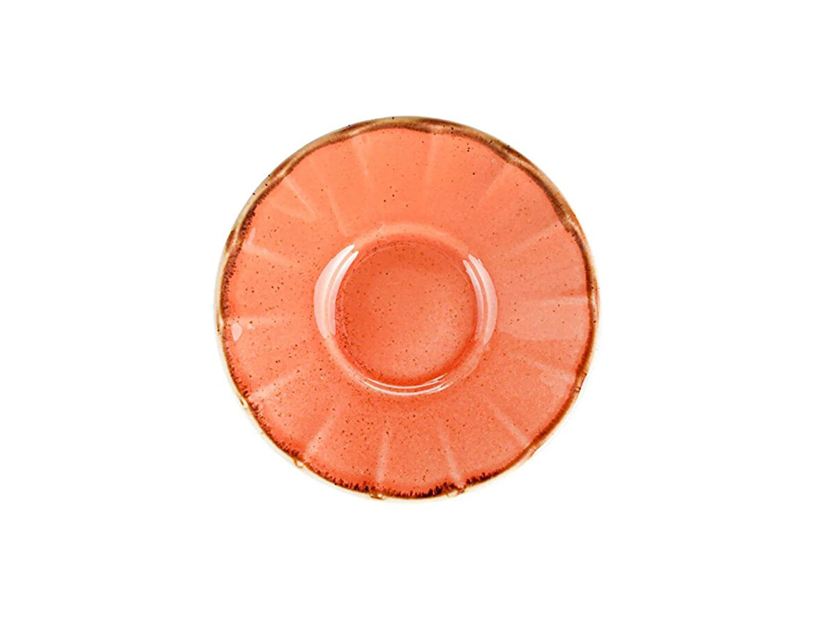 Porland Seasons Turuncu Ergonomik Çay Tabağı 11 cm 04ALM003033
