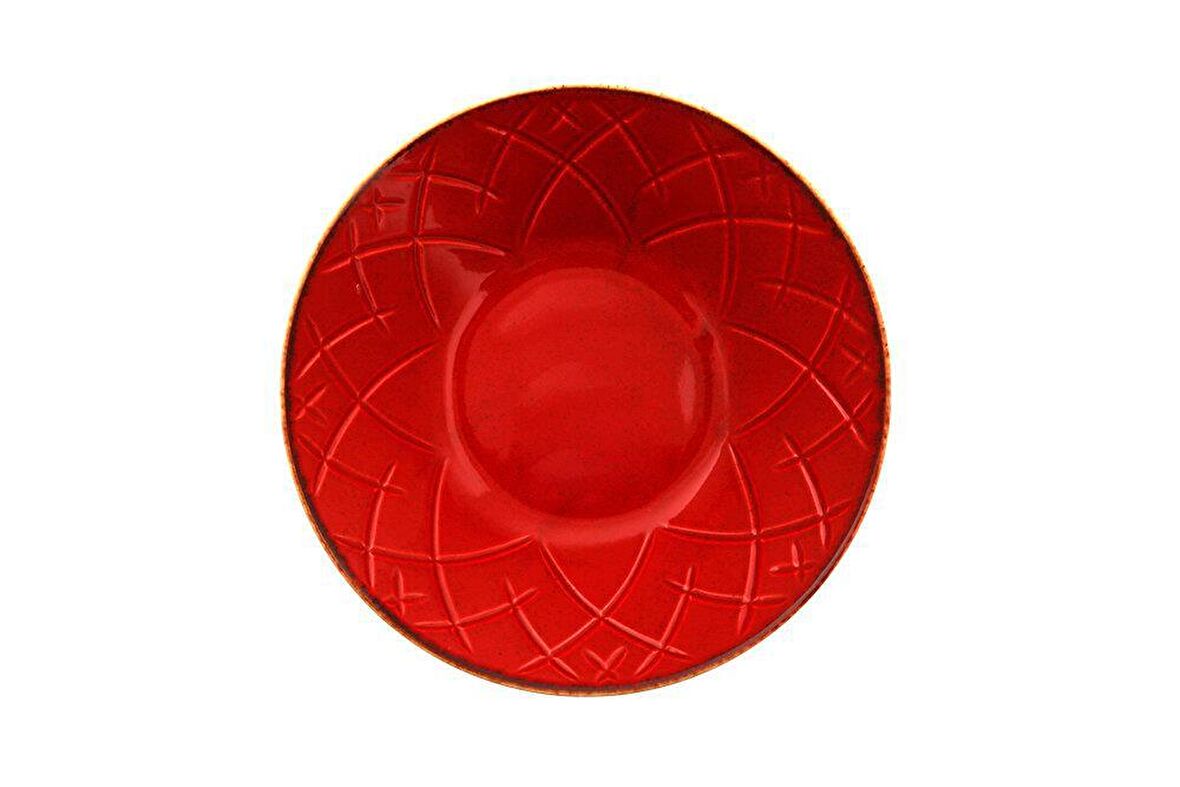 Porland Christina Kırmızı Kase 24cm
