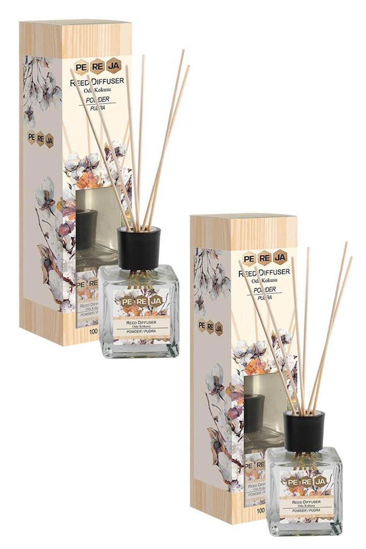 Pereja Çubuklu Oda Kokusu Pudra 100 ml x 2 Adet